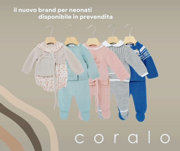 Nuova collezione di abbigliamento per bambini.